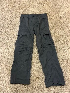 Alpine Design Women's Gray Straight-Leg Cargo Pants